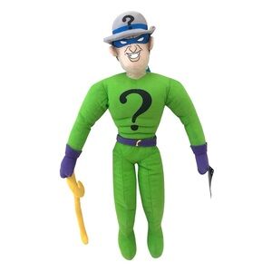 Large Riddler Plush Action Figure 26" Stuffed Toy DC Comics WB Toy Factory